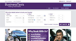 Desktop Screenshot of businesstaxis.com